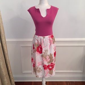 Fixation Collection Floral Skirt Elastic Waist Size Small. Shirt Not Included.